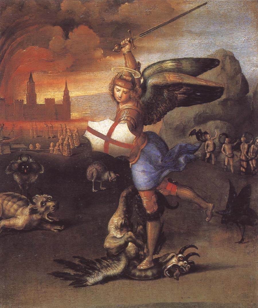 RAFFAELLO Sanzio Dragon and Iimi